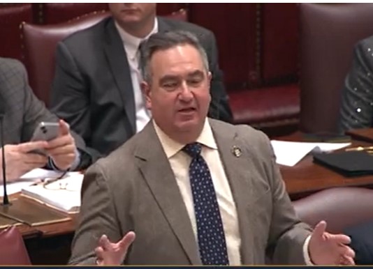 Sen. Borrello Debates Portable Voting Site Bill | News, Sports, Jobs - Vimarsana News