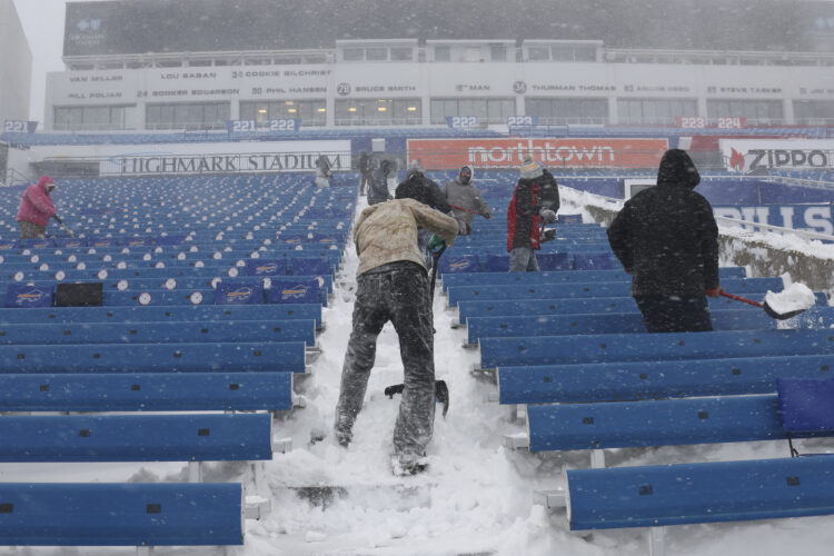 Bills Call On Fans To Help Dig Out Stadium For Playoff Game vs. Steelers | News, Sports, Jobs - Vimarsana News