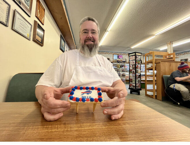 Bills-Themed Cookie Sets The Table For Sunday's Big Game | News, Sports, Jobs - Vimarsana News