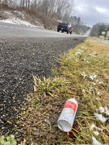 Roadside Mystery: Discarded Cans Prompt Discussion On Inhalant Dangers | News, Sports, Jobs - Vimarsana News