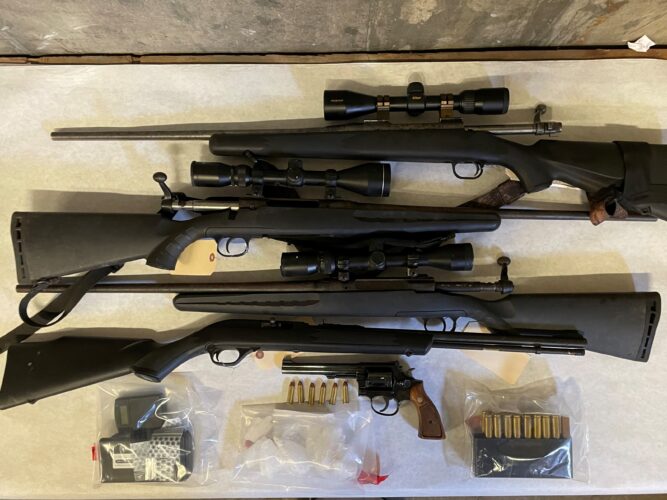 Revolver, Rifles, Drugs Lead To Charges For Sherman Man | News, Sports, Jobs - Vimarsana News