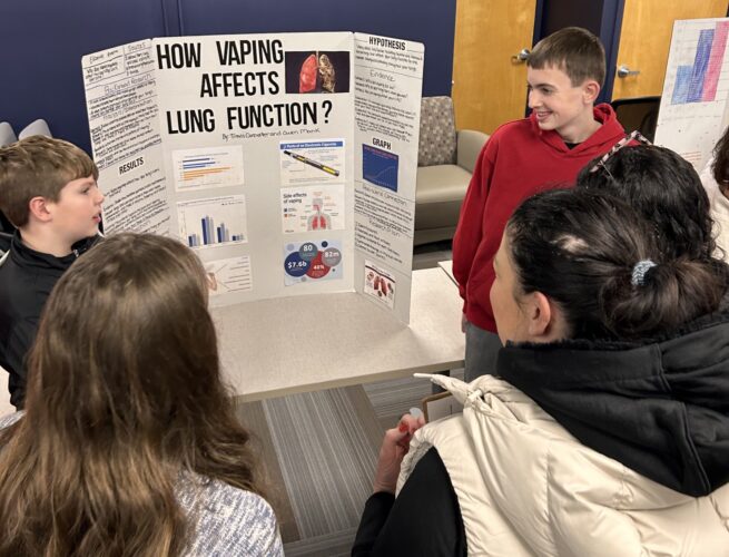 Southwestern Middle School Holds Inaugural Science Fair