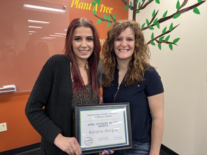 CCCTC April Student of the Month | News, Sports, Jobs - Vimarsana News