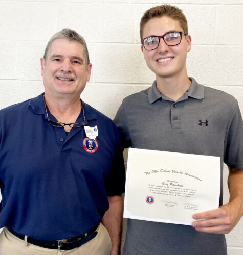 Lisbon BOE member receives posthumous award | News, Sports, Jobs - Vimarsana News