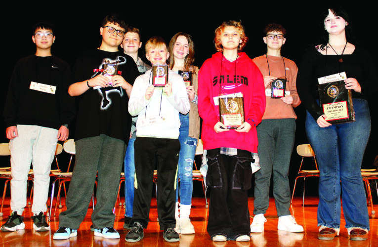 Salem's star spellers shine at spelling bee | News, Sports, Jobs - Vimarsana News