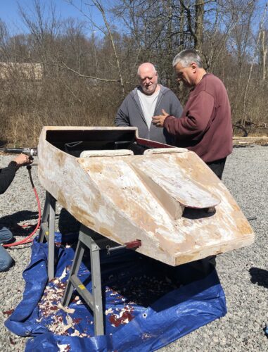 Kool Time Kruisers fixing up Super Kids derby car | News, Sports, Jobs - Vimarsana News