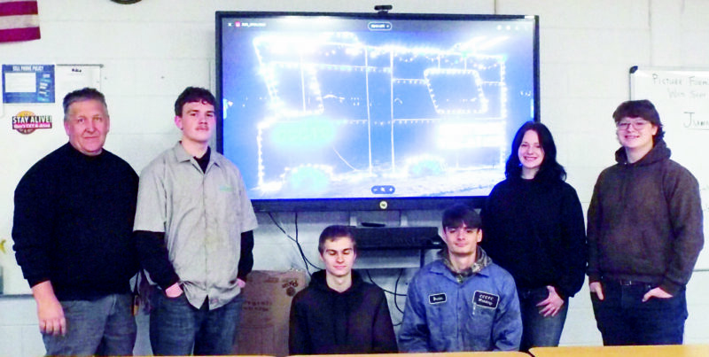 CCCTC welding students help revitalize Joy of Christmas