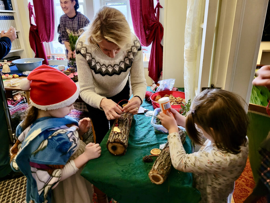 Holiday Open House brings Yule Log tradition to Shepherdstown | News, Sports, Jobs - Vimarsana News