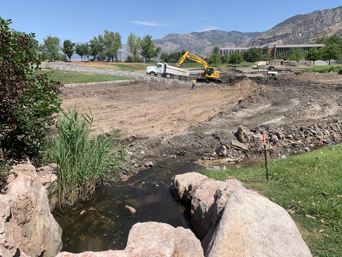 Weber State University duck pond receiving major renovation | News, Sports, Jobs - Vimarsana News