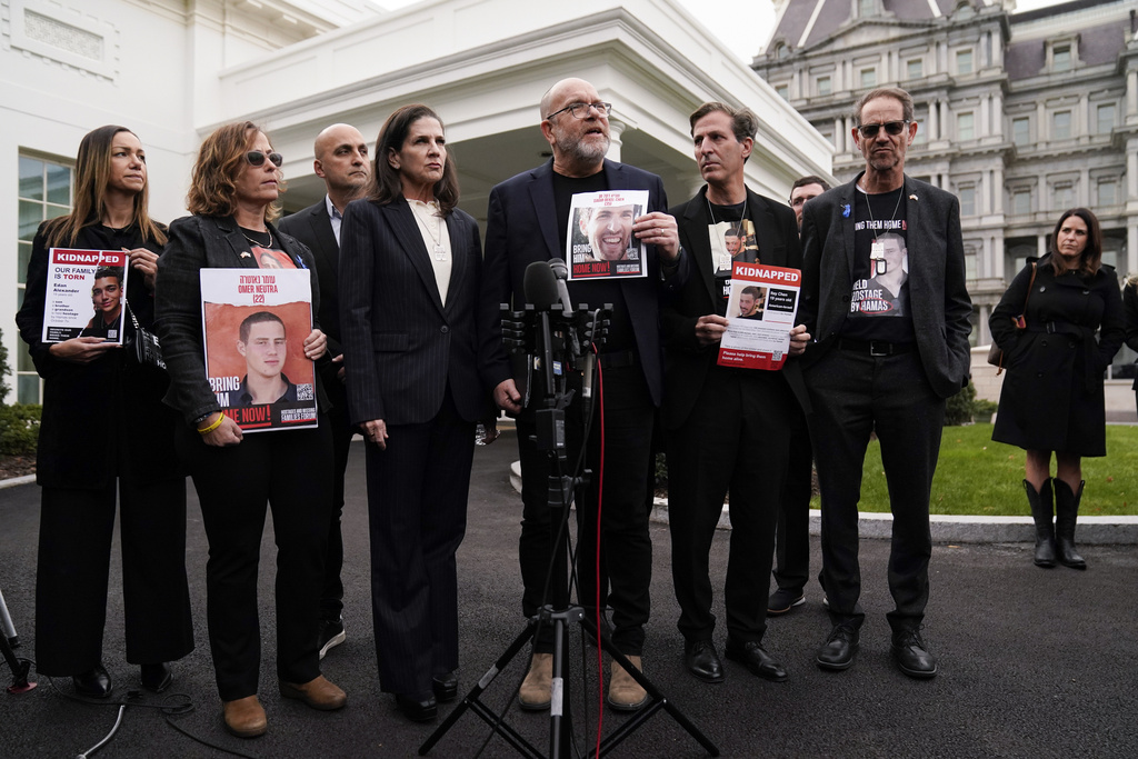 Families of American hostages in Gaza say Biden reaffirms commitment to freeing their loved ones | News, Sports, Jobs - Vimarsana News