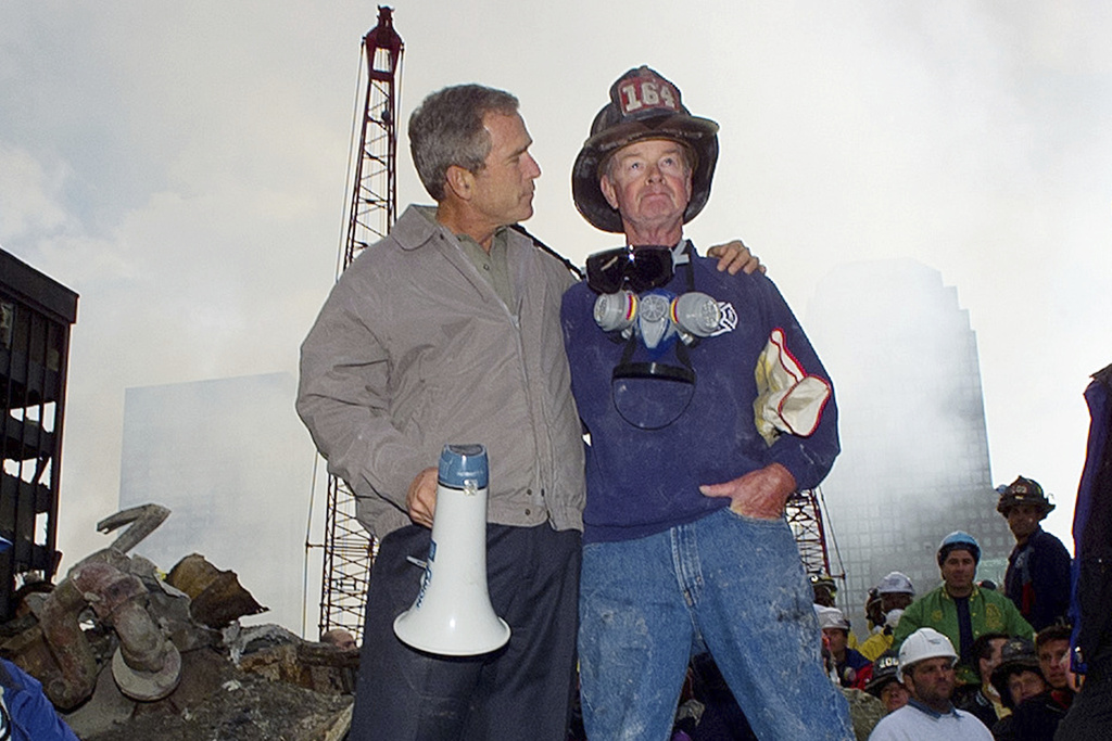 Bob Beckwith, retired firefighter in famous image with Bush after 9/11, dies at 91 | News, Sports, Jobs - Vimarsana News