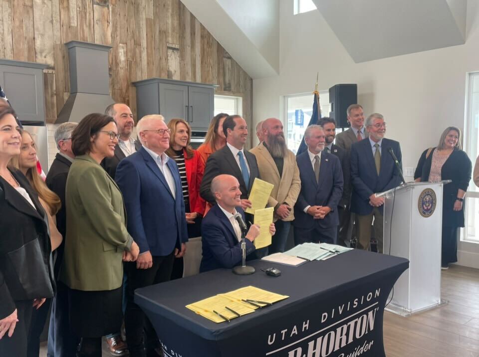Utah governor visits Lehi to highlight state's housing efforts | News, Sports, Jobs - Vimarsana News