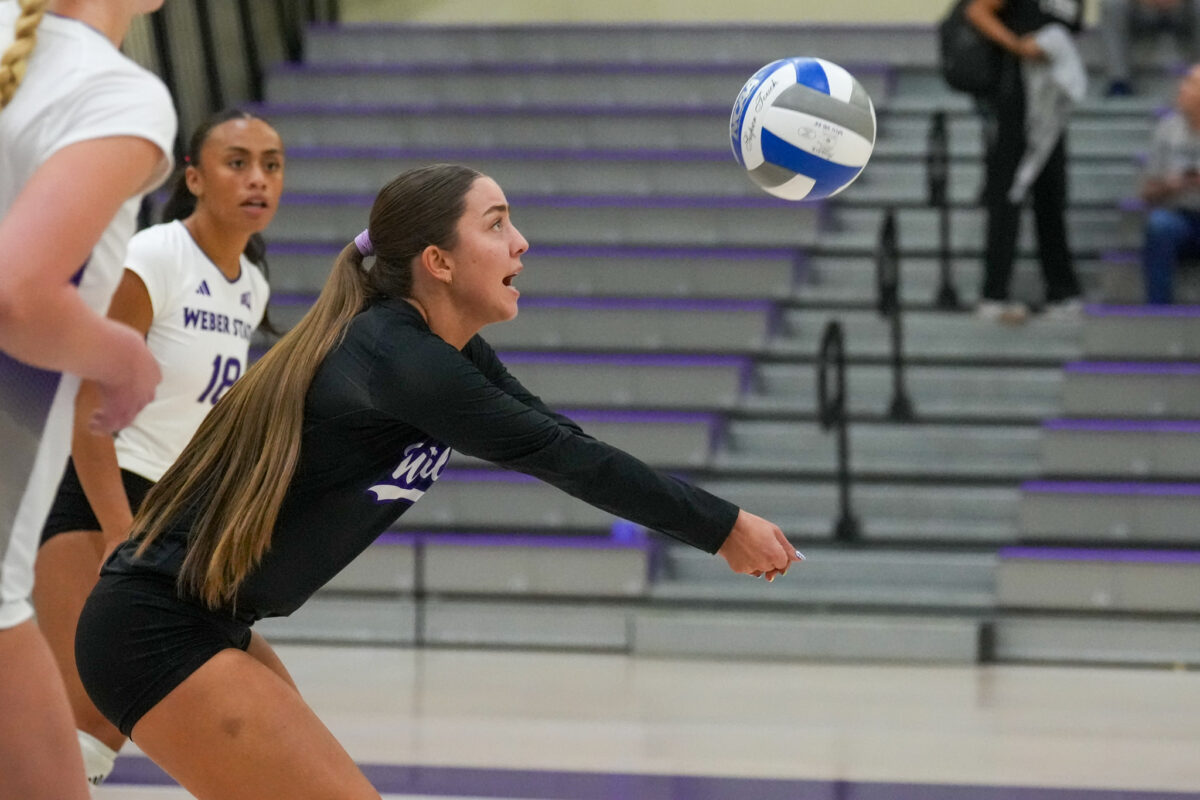 Weber State volleyball takes two wins in trip to Utah Tech