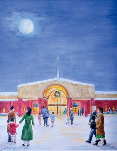 Sun-Gazette announces church painting contest winner: Deb Trate | News, Sports, Jobs - Vimarsana News