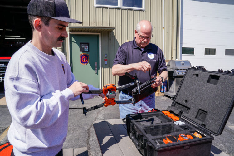 First responders train to use drones to assist firefighters on scenes | News, Sports, Jobs - Vimarsana News