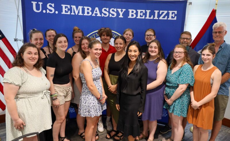 Local students travel to Belize to research politics, culture, economy | News, Sports, Jobs - Vimarsana News