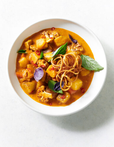Thai Red Curry paired with potatoes and coconut crema | News, Sports, Jobs - Vimarsana News
