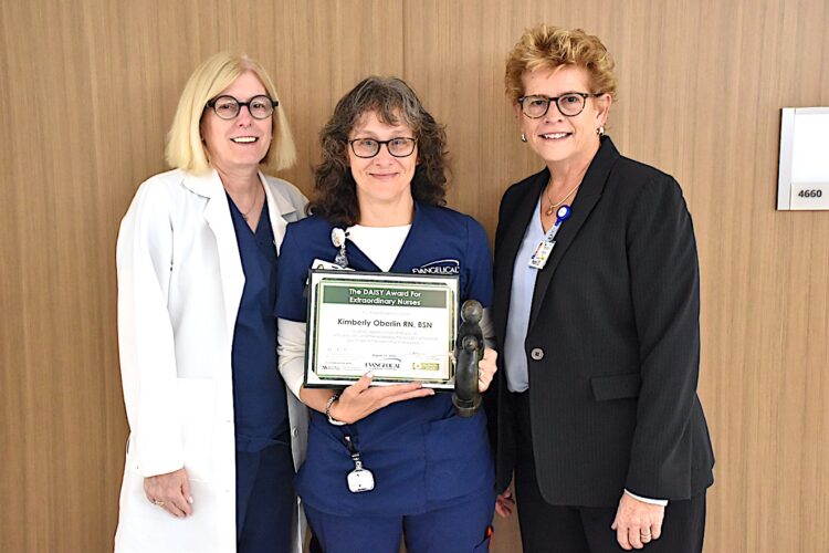 Evangelical Community Hospital awards DAISY honor to RN Kimberly Oberlin | News, Sports, Jobs - Vimarsana News