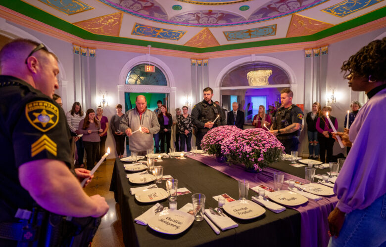 'It can happen to anyone': Vigil brings issue of domestic violence into the light | News, Sports, Jobs - Vimarsana News