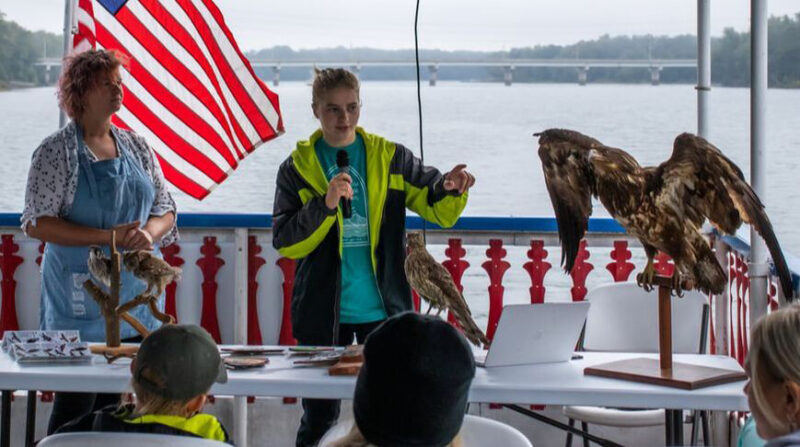 Final floating classroom focused on raptors | News, Sports, Jobs - Vimarsana News