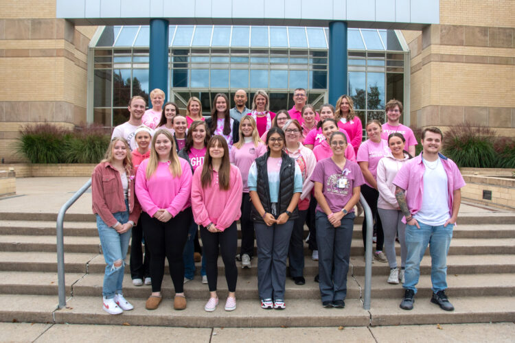 Radiography students hold Pink Out for breast cancer awareness | News, Sports, Jobs - Vimarsana News