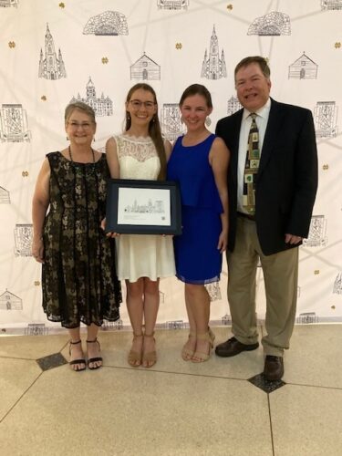 Loyalsock Township graduate honored with 'Domer Dozen' | News, Sports, Jobs - Vimarsana News