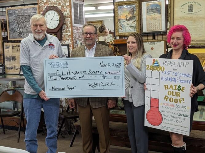 East Lycoming Historical Society receives large donation toward roof reconstruction | News, Sports, Jobs - Vimarsana News