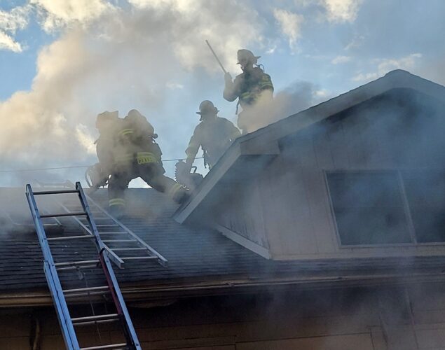Woodward Township couple arrives home to find their house on fire | News, Sports, Jobs - Vimarsana News
