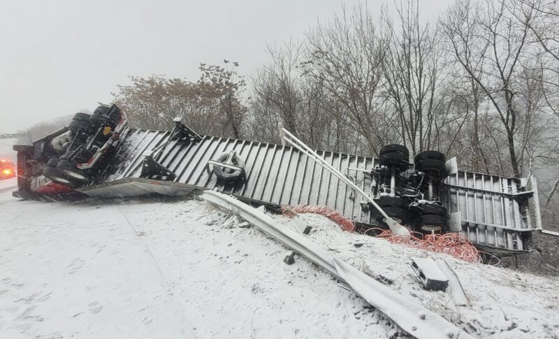 Overturned truck on Route 15 spur | News, Sports, Jobs - Williamsport Sun-Gazette - Vimarsana News