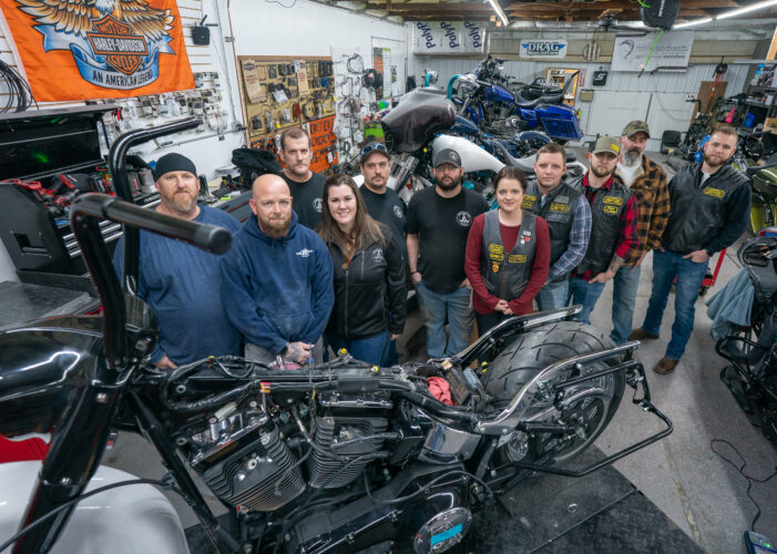 Got your six: Insurrection Cycles to raffle off second bike to benefit veterans | News, Sports, Jobs - Vimarsana News