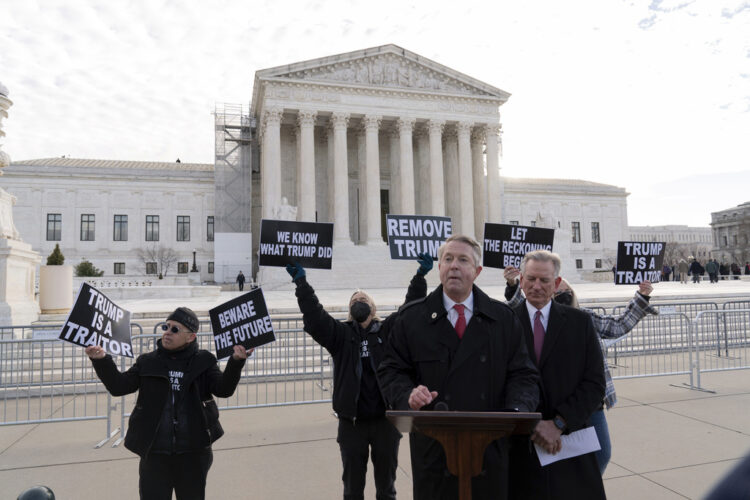 Supreme Court arguments begin in landmark case seeking to kick Trump off ballot over Capitol attack | News, Sports, Jobs - Vimarsana News