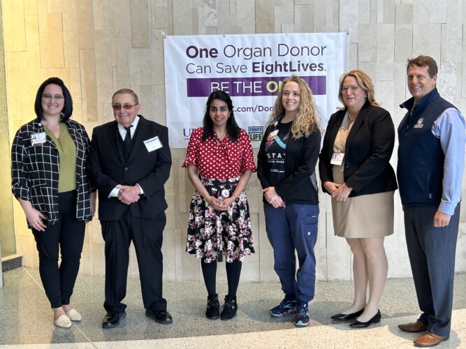 'Ultimate gift of life': UPMC commemorates organ donation with flag raising | News, Sports, Jobs - Vimarsana News