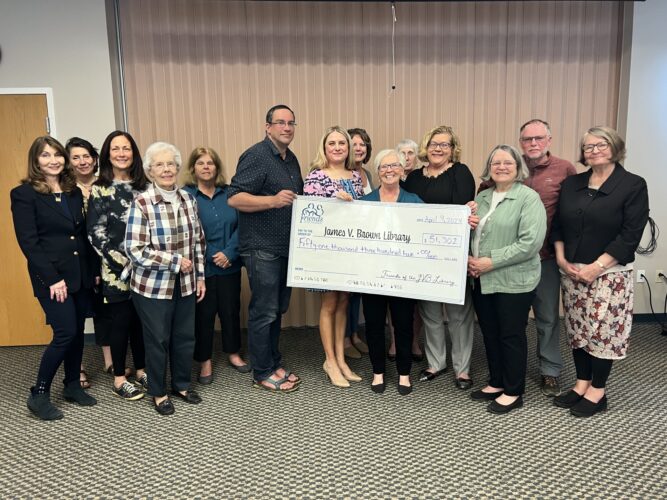 Friends of the James V Brown Library share appreciation for gifts | News, Sports, Jobs - Vimarsana News