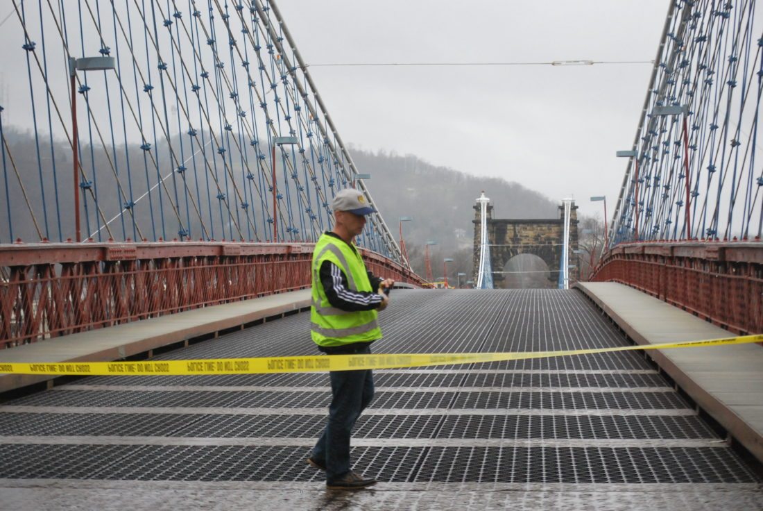 Accident Closes Wheeling Suspension Bridge News, Sports, Jobs The
