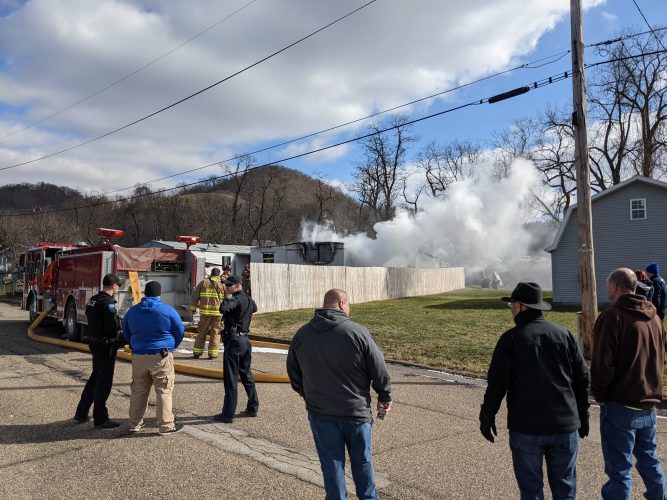 No Injuries Reported in House Fire on Division Street in Moundsville | News, Sports, Jobs - Vimarsana News