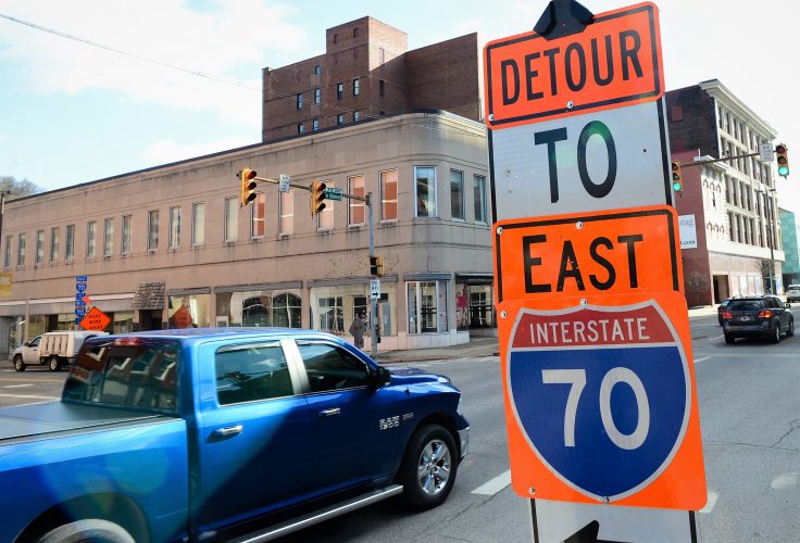 Interstate 70 Detour Begins Today in Wheeling | News, Sports, Jobs - Vimarsana News