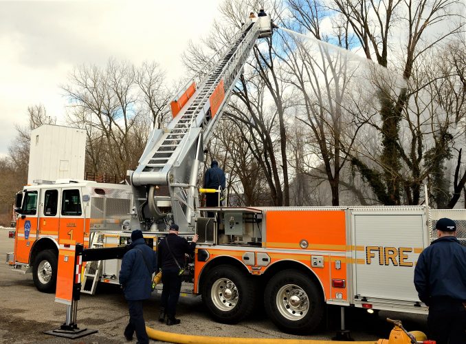 Wheeling Fire Department's New Ladder 1 Truck Delivered | News, Sports, Jobs - Vimarsana News