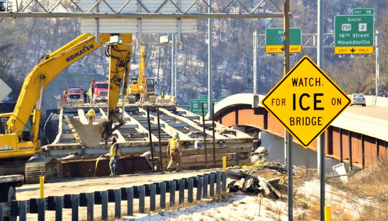 Crews Quickly Rolling Through Interstate 70 Bridges Project in Wheeling | News, Sports, Jobs - Vimarsana News