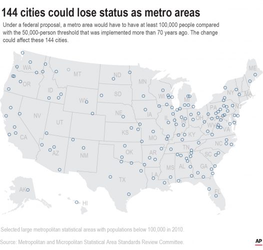 Wheeling, Weirton-Steubenville Among Cities That Could Lose Metropolitan Statistical Area Status | News, Sports, Jobs - Vimarsana News