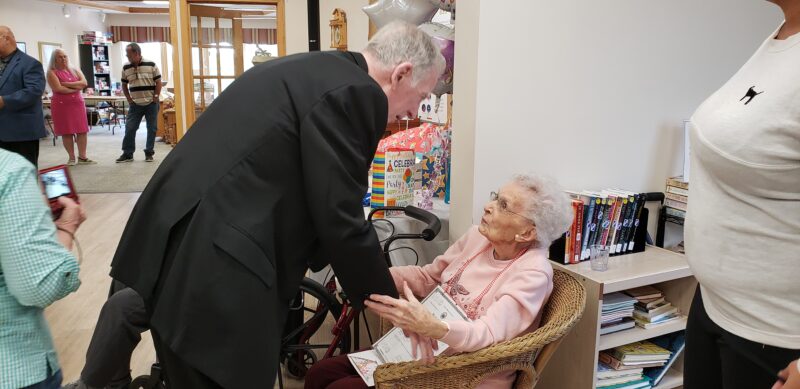 100 Reasons To Celebrate: St. Clairsville Woman Marks a Century of Life | News, Sports, Jobs - Vimarsana News