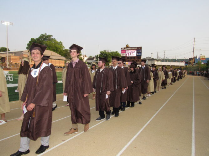 John Marshall Class of 2023 Told To Work Hard in Pursuit of Dreams | News, Sports, Jobs - Vimarsana News