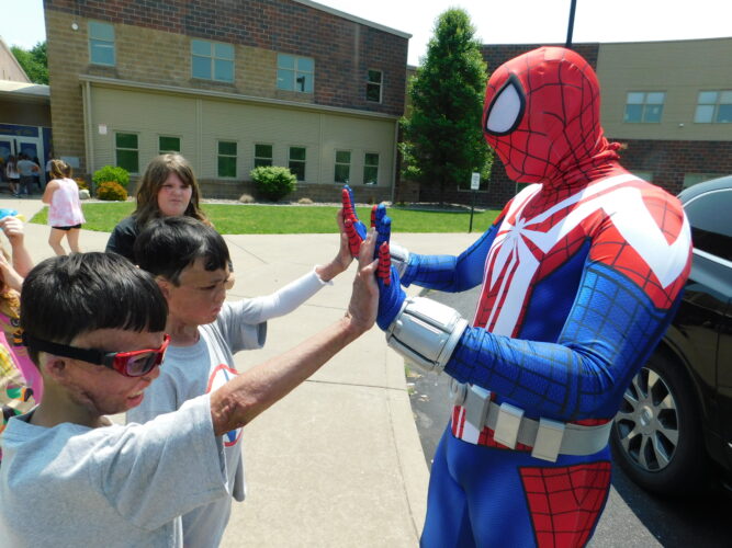 Powhatan Point Youth Get Visit From 'Valley Avengers' | News, Sports, Jobs - Vimarsana News