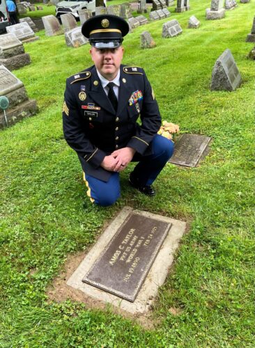 World War I Veteran Gets Grave Marker at Greenwood Cemetery in Wheeling | News, Sports, Jobs - Vimarsana News