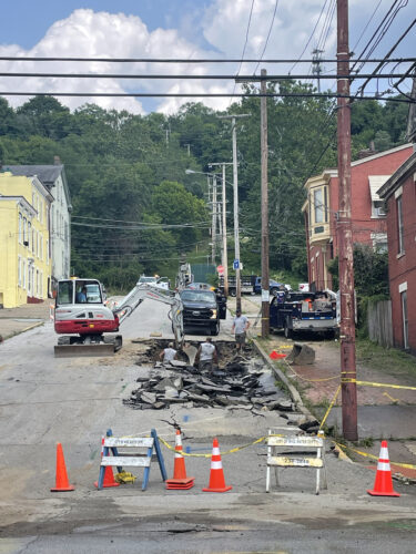 Repairs Continue to North Wheeling Water Main Break | News, Sports, Jobs - Vimarsana News