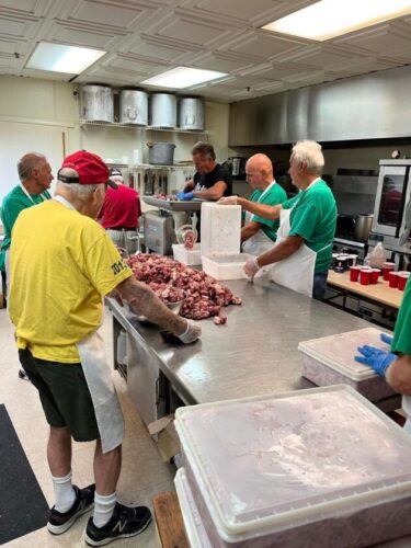 Bellaire Sons of Italy Lodge Prepares 3,000 Pounds of Sausage Ahead of Upper Ohio Valley Italian Heritage Festival | News, Sports, Jobs - Vimarsana News