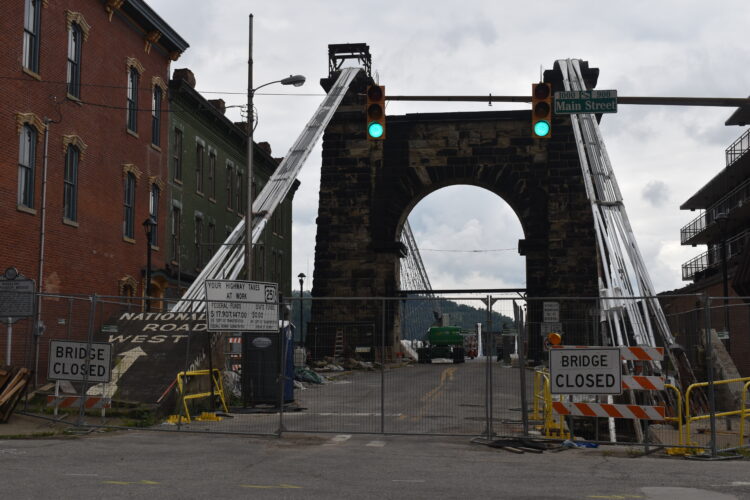 Updates Given On Market Street, Suspension Bridges | News, Sports, Jobs - Vimarsana News