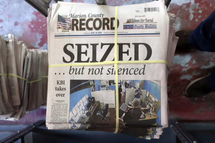 A raid on a Kansas newspaper likely broke the law, experts say. But which one? | News, Sports, Jobs - Vimarsana News
