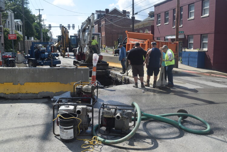 North Wheeling Water Issues Cause Outage, Road Closure | News, Sports, Jobs - Vimarsana News