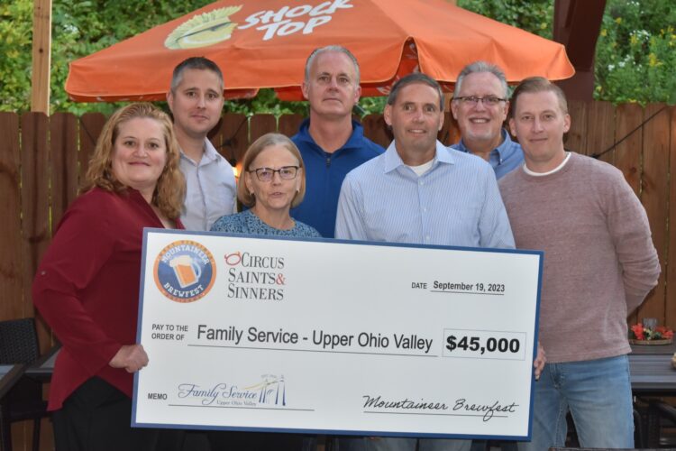 Mountaineer Brewfest Donates $45,000 to Family Service-Upper Ohio Valley | News, Sports, Jobs - Vimarsana News