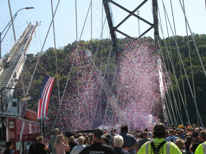 After Day of Revelry, Wellsburg-Brilliant Bridge Opens Today | News, Sports, Jobs - Vimarsana News